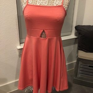 Mini Dress with cut out bodice